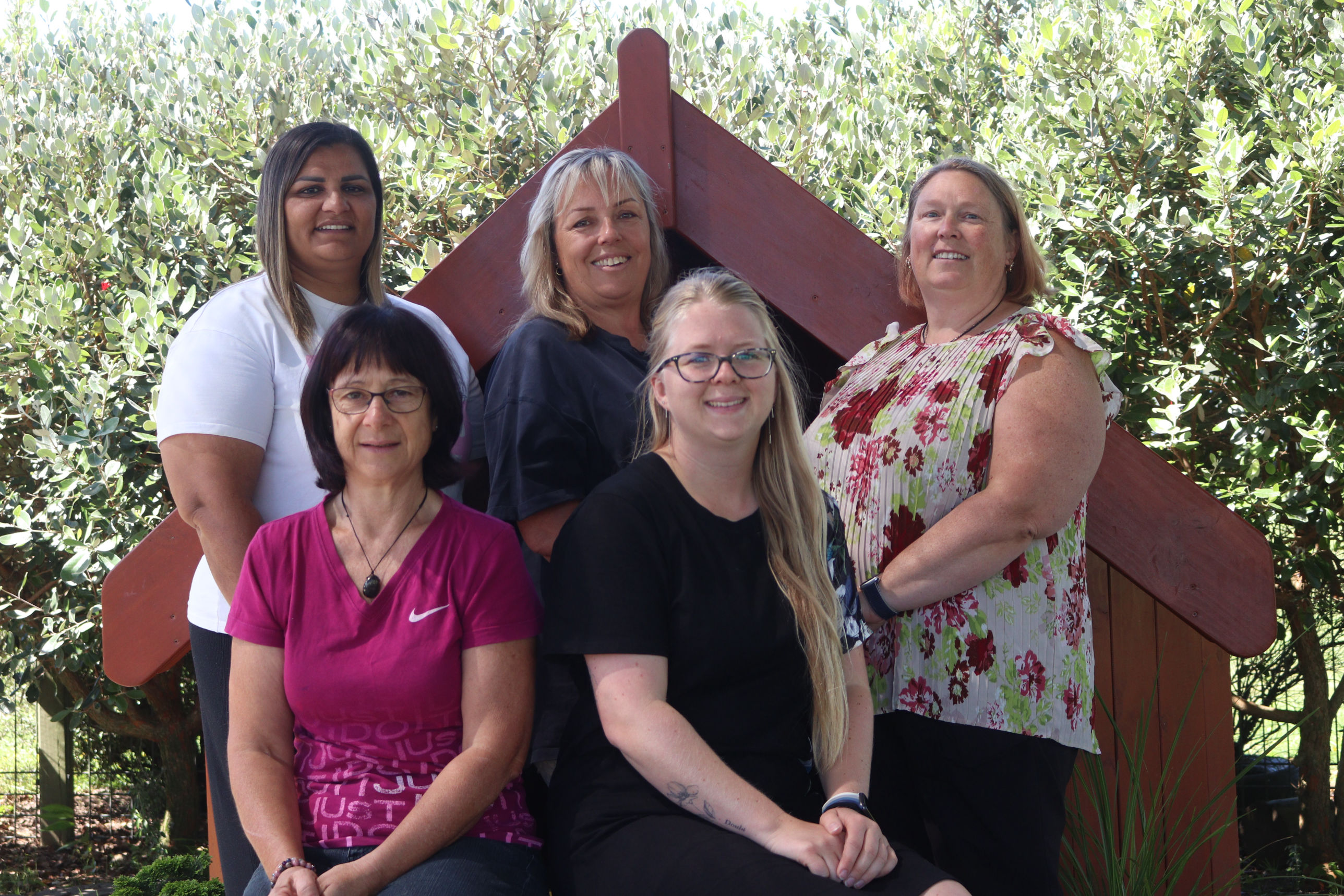 Team Photo showing the teachers at the centre